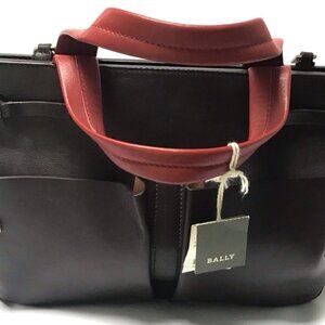 Bally Classa Handbag Shoulder Bag Brown Leather Closure MSRP $695 NWT DUST BAG